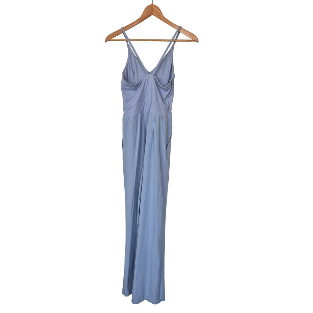 Halara Breezeful Side Pocket Wide Leg Quick Dry Resort Slip Jumpsuit Size XS - Picture 3 of 6